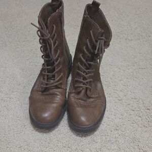 Target Brown Combat Boots for Women
